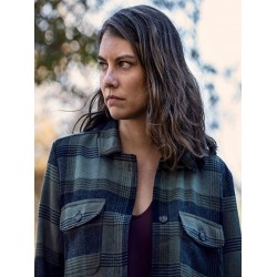 The Walking Dead Maggie Rhee Plaid Jacket